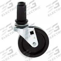 Creeper Caster Replacement Wheel: 3 in Wheel Dia, Polyurethane Hub Material, Stem (MPN HRS&HRAS WHEEL). Key specifications — Brand: WHITESIDE; Wheel/Tread Material: Polyurethane; Manufacturer Part Number: HRS&HRAS WHEEL.
