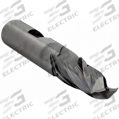 OSG Square End Mill: Cobalt, 2 Flute, 12.5 mm Mill Dia, 28.57 mm LOC, 79.3 mm OAL (MPN 5809100)