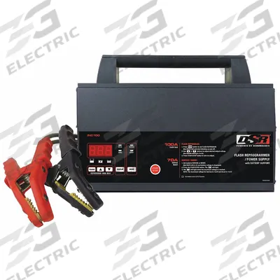 DSR PROSERIES Battery Charger: Boosting, Auto, For Lead Acid, Smart, 2 ft Cable Lg - Benchtop Battery Chargers