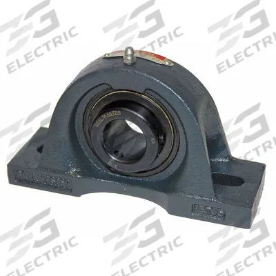 SEALMASTER Pillow Block Bearing: 1 11/16 in Bore, Cast Iron, Set Screws - Medium Duty Pillow Block Ball Bearings