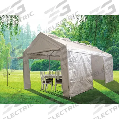 APPROVED VENDOR Canopy Tent: 20 ft Overall Lg, 10 ft Overall Wd, 9 1/8 ft Overall Ht - Enclosed Pop-Up Canopy Tents