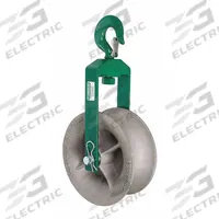 GREENLEE Sheave Assembly: 5 in Sheave Wd, 12 in Sheave Dia., 8,000 lb Max, 6001/UT2/UT4/UT5/UT8 (MPN 8012). Key specifications — attr531818: GREENLEE; attr534204: Hook Sheave; attr534202: Steel.