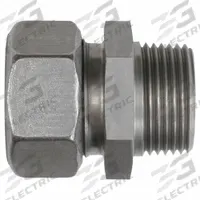 BRENNAN INDUSTRIES Compression Fitting Adapter: 12 mm OD x 1/2 in Pipe size, Compression x MBSPT (MPN D7404-S12-08-SS). Key specifications — Series: Volz; Brand: BRENNAN INDUSTRIES.