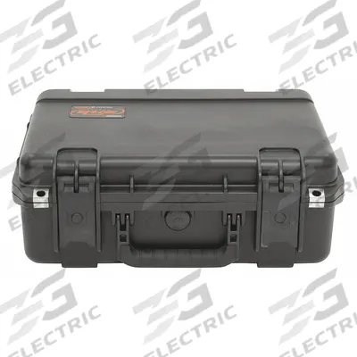 SKB Protective Case: 11 1/2 in x 17 in x 6 1/8 in Inside, Pick and Pluck, Black - Suitcase-Style Cases