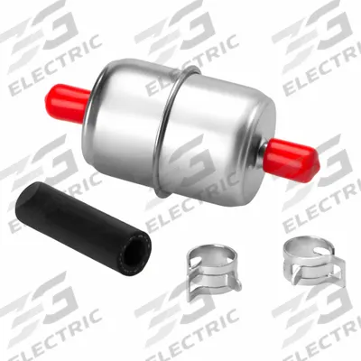 FLEETGUARD Automotive Fuel Filter: 10 3/16 in Overall Lg, Cellulose - In-Line Fuel Filters