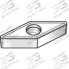 WIDIA Diamond Turning Insert: VBMT2211P, VBMT1103041P (MPN 4166580). Key specifications — attr257732: VBMT2211P; attr257733: VBMT1103041P.