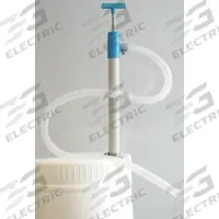 ACTION PUMP Hand Pump: Piston Action, Pump with Hose, PVC Housing, 28 oz per stroke, Piston, 41 in (MPN 7028). Key specifications — Brand: ACTION PUMP; Housing Material: PVC; Maximum Flow Rate: 28 oz per stroke; Suction Tube Material: PVC; Seal Material: PVC.