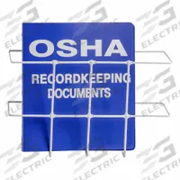 OSHA Recordkeeping Center: OSHA Recordkeeping Center, Wall-Mount Mounting, OSHA Information, English (MPN OR314E). Key specifications — Mounting Hardware Included: No; Mounting Style: Wall-Mount.