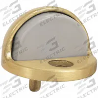 Dome Door Stop: Floor - Mounted, 1 13/16 in Wd, 1 1/8 in Overall Ht, Bronze (MPN 441.10). Key specifications — Product Type: Dome Door Stop; Brand: ROCKWOOD.