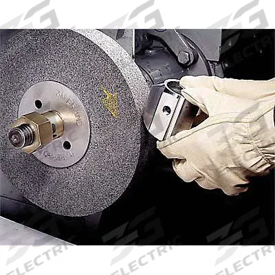 SCOTCH-BRITE Unitized Wheel: 6 in Dia x 1/2 in W, 1/2 in Arbor Hole, Silicon Carbide - Final Finishing Wheels for Stainless Steel & Nickel Alloys