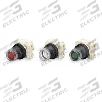 SCHNEIDER Flush Push Button: 30 mm Mounting Size, Non-Metallic, Momentary (MPN 9001SK1L38). Key specifications — Brand: SCHNEIDER; Action: Momentary; Series: 9001SK; Push Button Material Type: Non-Metallic.