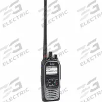 ICOM Handheld Two Way Radio: F3400D Series, VHF, Digital, NXDN, 5 W, 32 Channels, Alphanumeric, 8 hr (MPN F3400DS 51 USA). Key specifications — Color: Black; FCC License Required: Yes.