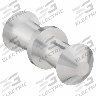 EAGLE BELTING Round Belt Connector: For 3/16 in Belt Outside Dia, Aluminum - Round Belt Connectors