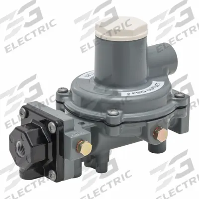 FISHER LPG Pressure Regulator: Lever-Acting Gas, 500,000 BtuH Gas Capacity, Aluminum - Lever-Acting Gas Pressure Regulators