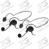 MIDLAND Headset: Fits Midland, For GXT/X-Talker Series, Behind-the-Head, Push To Talk, Black, Wired (MPN AVPH5). Key specifications — Connector Type: Two Pin; Compatible Radio Series: GXT; Push To Talk: Yes; Manufacturer Part Number: AVPH5; Brand: MIDLAND.