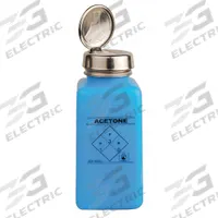 MENDA Dropper Bottle: HDPE, 236.5 mL, 8 fl oz, Acetone, Closure Included, Dropper, Non-Sterile, Blue (MPN 35288). Key specifications — attr1369985: Blue; attr1369995: Silver; attr1370000: Yes; attr1370012: MENDA; attr1369996: Yes; attr1369956: Acetone.