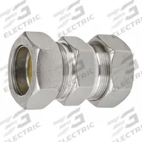 CALBRITE Compression Coupling: 316 Stainless Steel, 1 1/2 in Trade Size, 3 in Overall Lg, RMC (MPN S61500CC00). Key specifications — Insulated: No; Compatible Conduit Type: RMC; Brand: CALBRITE.