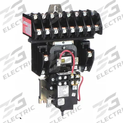 SQUARE D Lighting Magnetic Contactor: 10 Poles, 120V AC - Mechanically Held Lighting Contactors