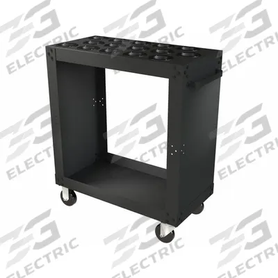 HUOT Tool Holder Cart: For BT50/CAT50/NMTB50 Taper - Slimline CNC Toolholder Carts