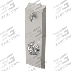 ACORN Shower Faucet Panel: SHOWER-WARE, 28 5/8 in Overall Ht, 7 1/2 in Overall Wd, 3 in Overall Dp (MPN 458B-W). Key specifications — attr1163448: ACORN.