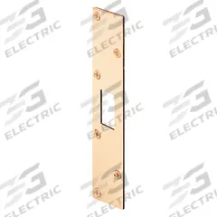 DEFENDER SECURITY Door Strike Plate: Deadbolt, 7 13/16 in Lg, 1 5/8 in Wd, Brass (MPN U 9425). Key specifications — Product Type: Door Strike Plate; Brand: DEFENDER SECURITY.