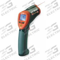 EXTECH Infrared Thermometer: 42545-NIST, Included, Avg/Difference/Max Temp/Min Temp, Full Size Body. Key specifications — attr996392: It's Safe and Accurate Readings; attr996407: Difference; attr996408: High Temperature; attr996410: CE; attr996414: 0.1°F; attr996767: 42545-NIST; attr1019884: Handheld Only; attr1019885: Not Specified Intrinsically Safe.
