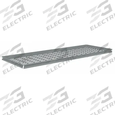 TENNSCO Shelf: 72 in x 30 in, 600 lb Load Capacity, Steel, 5 ga Decking, Gray - Wire Decking Shelf Kits for Boltless Shelving