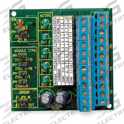 EDWARDS SIGNALING Remote Relay Module: 3.37 in Body Ht, 2.75 in Body Wd - Relays for Fire Alarm Systems