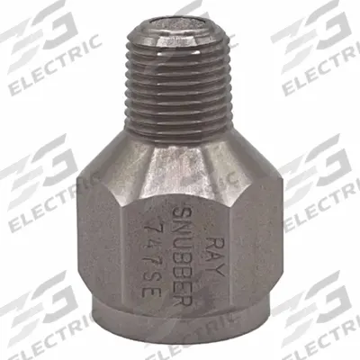 RAY Pressure Gauge Snubber: 303 Stainless Steel, Filter, 303 Stainless Steel NPT - Filter-Type Snubbers for Water & Oil