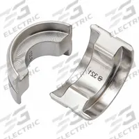 BURNDY Upper and Lower Crimping Die: 336.4 kcmil Aluminum Lug, 1 Sizes, 12 ton Max Crimping Force (MPN U321). Key specifications — attr511073: YDS-AT; attr511072: Aluminum; attr473934: BURNDY; attr542116: 336.4 kcmil Aluminum Lug; attr511067: Y35.