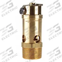 CONRADER Safety Valve: Soft Seat, 1 1/4 in (M)NPT Inlet (In.), 5/8 in (F)NPT Outlet (In.), Brass (MPN SRV765-114-CE-150). Key specifications — attr291993: Soft Seat; attr291998: Brass; attr292007: Silicone; attr292009: Brass; attr294753: CONRADER.
