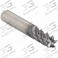 CLEVELAND Square End Mill: Carbide, TiAlN Coated, 5 Flute, 5/16" Mill Dia, 1-1/4" LOC, 3" OAL (MPN C80542)