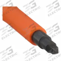 KLEIN TOOLS Insulated Square Screwdriver: Long Lg, #2 Tip Size, 8 1/4 in Overall Lg, 4 in Shank Lg (MPN 6844INS). Key specifications — attr1205139: #2; attr1205142: KLEIN TOOLS; attr1205144: Cushion.