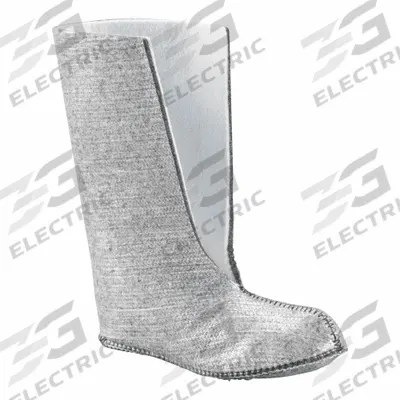 APPROVED VENDOR Boot Liner: Crew, 13 in, Men's, White, Wool, 13 For Men's Shoe Size - Max - Thermal Boot Liners
