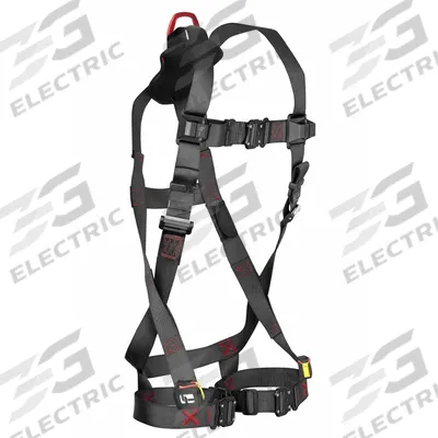 FALLTECH Full Body Harness: 425 lb Wt Capacity, Vest Harness, Cam / Tongue, Cam - Vest-Style Harnesses for General Fall Arrest
