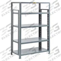 LITTLE GIANT Welded Steel Adjustable Shelving: Heavy-Duty, Starter, 30 in x 18 in, 72 in Overall Ht (MPN 5SH-A-1832-72). Key specifications — Brand: LITTLE GIANT; Color: Dove Gray.