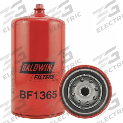 BALDWIN FILTERS Fuel Filter: Spin-On, 3 11/16 in Outside Dia, M16-1.50 Thread Size, Cellulose - Spin-On Fuel Filters