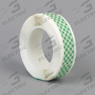 3M Foam Tape: Conformable, Permanent, Square, 1 in Wd, 1 in Lg, 62.5 mil Thick - Double-Sided Foam Tape Strips & Squares