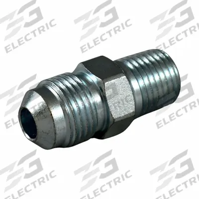 YELLOW JACKET Half Union: 8 1/4 in Lg, Input 3/8 in Male SAE - Manifold Hose Adapters, Couplers & Unions