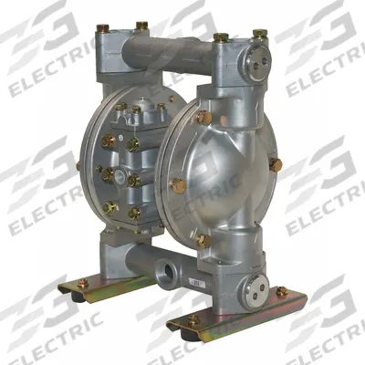 Dayton Double Diaphragm Pump: Aluminum Body, 1 in, NPT Connection, 35 gpm - Aluminum Housing AODD Pumps