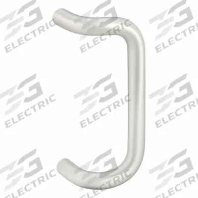 ROCKWOOD Pull Handle: 1 in Wd, 10 in Ht - Offset Door Pulls