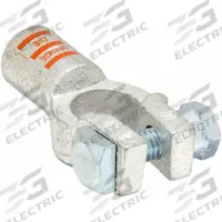 WESTWARD Battery Terminal: Straight, Crimp, 2/0 ga, Orange Color, Negative, Copper (MPN 23PC55). Key specifications — Contact Material: Copper; Alignment: Straight; Color Code: Orange; Connection Type: Crimp; Gauge: 2/0 ga; Polarity: Negative; Brand: WESTWARD.