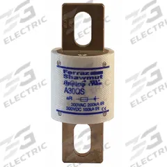 Semiconductor Fuse: A30QS Series, Fast-Acting, 800 A, 300 V AC, 300 V DC DC Volt Rating (MPN A30QS800-4). Key specifications — Series: A30QS; Brand: MERSEN; Voltage Type: AC/DC.