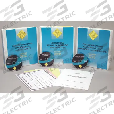 MARCOM Training Kit: Sexual Harassment in the Workplace (all Three DVDs), Training Kit - Sexual Harassment Prevention Training