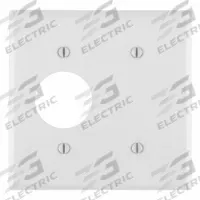 LEVITON Wall Plate: Combo, 2 Gang, White, Std Size (MPN 88085). Key specifications — Brand: LEVITON; Material: Metal.