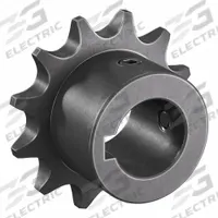 TRITAN Roller Chain Sprocket: 08B, For 1/2 in Chain Pitch, 20 mm Bore Dia, 12 Teeth, Steel (MPN 08BS12H X 20). Key specifications — Brand: TRITAN.