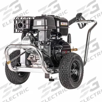 SIMPSON WaterBlaster Pressure Washer: Heavy Duty, Cart, 4,400 psi, 4 gpm - Cold Water Pressure Washers