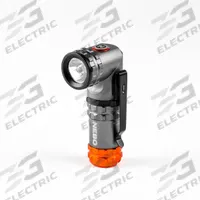 NEBO Flashlight: Rechargeable, 600 lm, 2 hr Run Time at Max. Brightness, 90 m Max Beam, Gray, Body (MPN NEB-FLT-1023). Key specifications — Charger Style Included: USB Type-C Cord; Brand: NEBO; Battery Requirements - Broad: Includes Rechargeable.