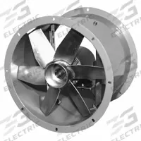 DAYTON Tubeaxial Fan: Clean Air, 18 in Blade, 3,938 cfm @ 0.000 in SP, 115V AC, 1 Phase, 1/2 hp (MPN 166003A). Key specifications — Brand: DAYTON; Includes Drive Package: Yes; Assembly: Assembled; Nameplate Voltage: 115V AC; Mounting Orientation: Vertical; Motor Enclosure: Totally Enclosed Air Over; Motor Type: Capacitor-Start; Number of Speeds: 2.