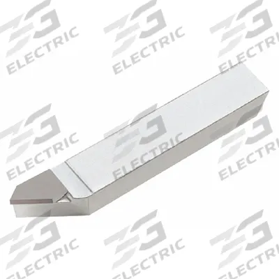 MICRO 100 Single-Point Tool Bit: EL Tool Bit Style, 1/2 in Shank Wd, 1/2 in Shank Ht - Brazed-Tip Lathe Tool Bits